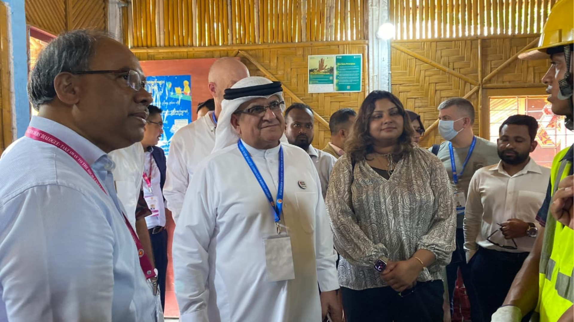 ৪০ দেশের প্রতিনিধি দলের রোহিঙ্গা ক্যাম্প পরিদর্শন