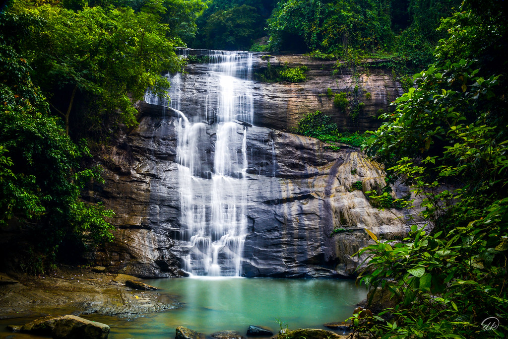 Khoiyachora Waterfall in Chattogram’s Mirsarai temporarily closed for tourists .